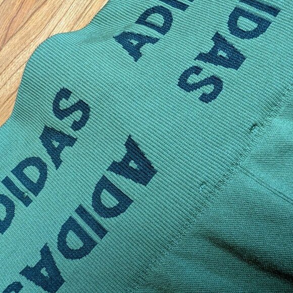 Adidas Women’s Training Aeroknit 7/8 High-Rise Wild Pine Green Tights Size S New - Picture 12 of 12